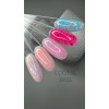 База камуфлююча Saga Professional Coctail Base 02 яскраво-рожевий з пластівцями-конфетті, 13 мл